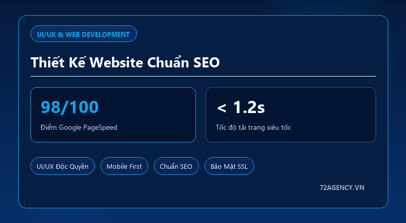 Thiết kế website chuẩn SEO Vũng Tàu